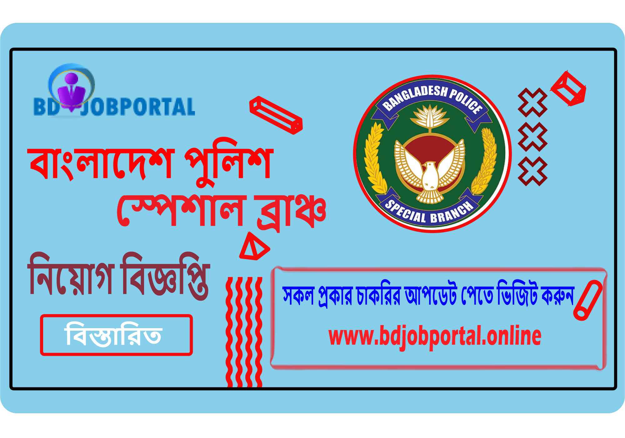 BANGLADESH POLICE SPECIAL BRANCH JOB CIRCULAR 2025